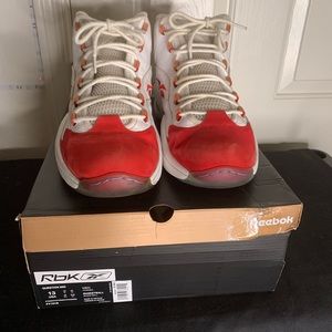 Reebok Question Mid “Red Toe”